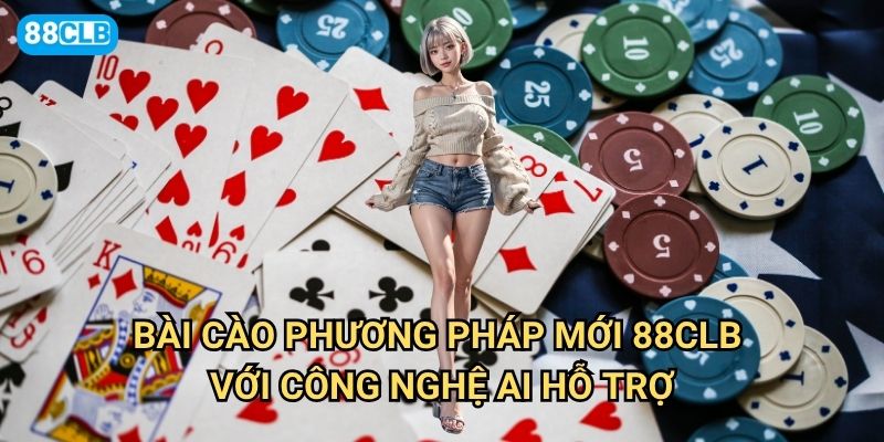 Bài cào phương pháp mới 88clb có gì khác biệt so với cách chơi truyền thống? 2 Bài cào phương pháp mới 88clb với công nghệ AI hỗ trợ