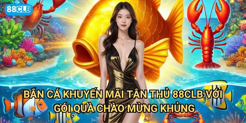 Bắn cá khuyến mãi tân thủ 88clb có những ưu đãi gì hấp dẫn? 2 Bắn cá khuyến mãi tân thủ 88clb với gói quà chào mừng khủng