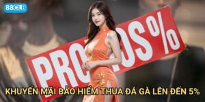 Khuyến mãi bảo hiểm thua đá gà lên đến 5% 88clb có thực sự hỗ trợ người chơi?